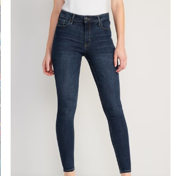 Old Navy Denim - Old Navy High-Waisted Rockstar Super-Skinny Jeans, Size 6